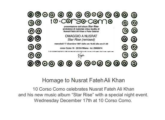 Homage to Nusrat Fateh Ali Khan