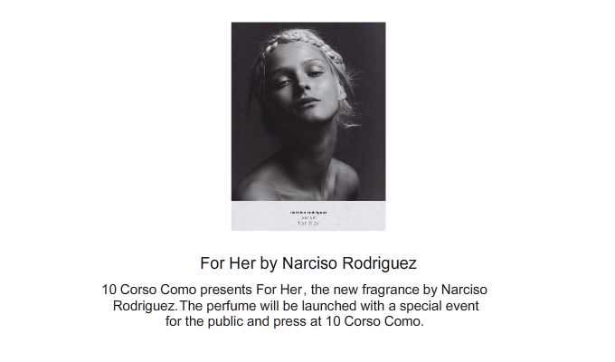 For Her by Narciso Rodriguez