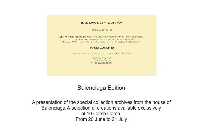 Balenciaga Edition