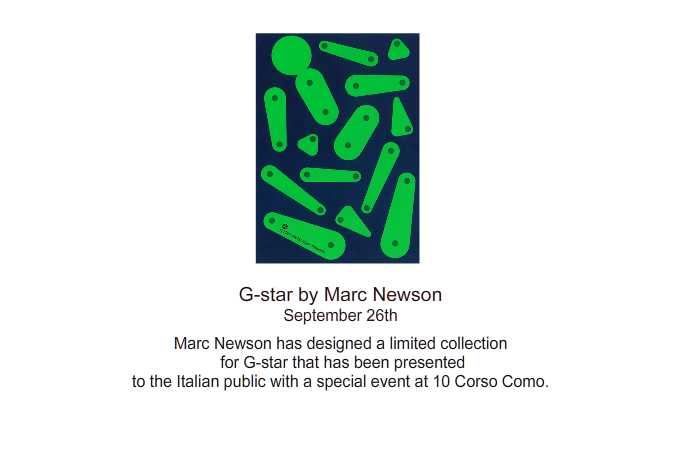 G-star by Marc Newson